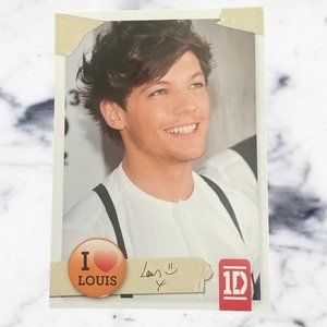 Louis Tomlinson One Direction Official Trading Card #24 Panini Brand 2013